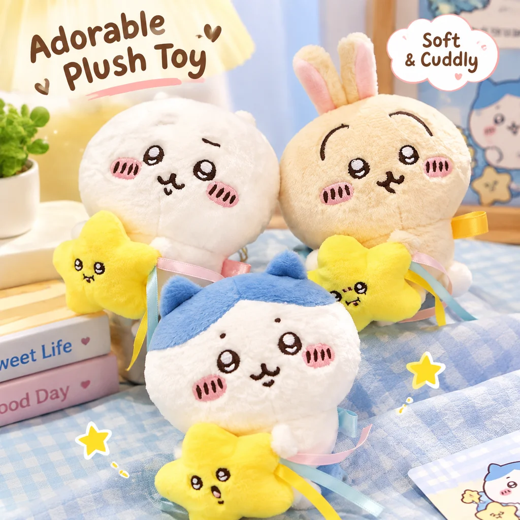 Kids Toys Doll - Japanese Chiikawa Hachiware Usagi Kurumi Plush