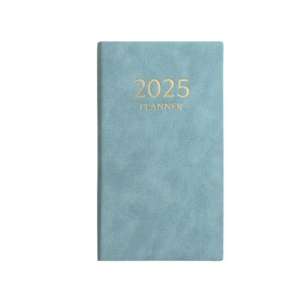 

A6 2025 Agenda Book To Do List with Calendar Daily Weekly Monthly Planner Thickened English To Do List English Notepad Students