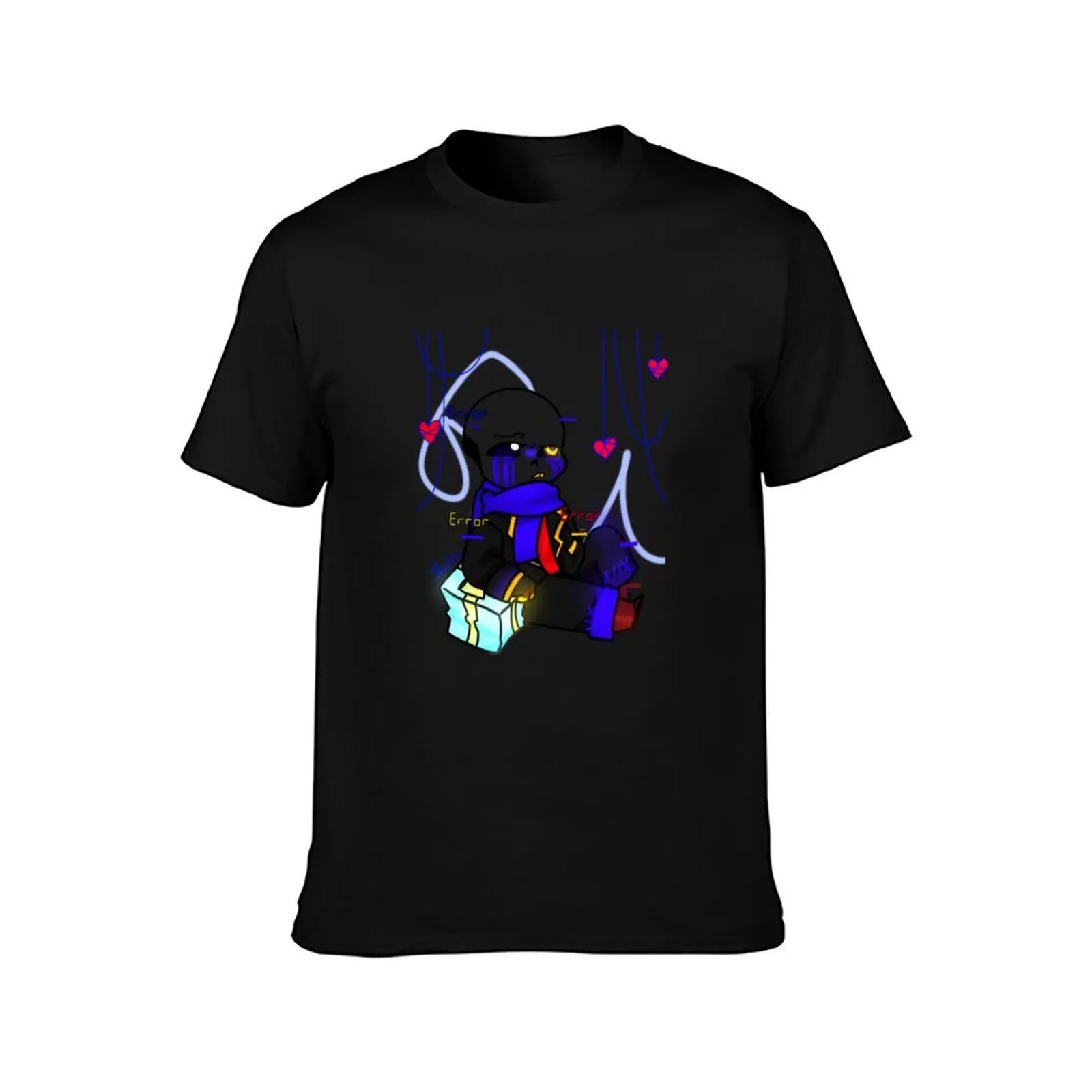 Chibi Error Sans T-Shirt High Elasticity Sports T-Shirt