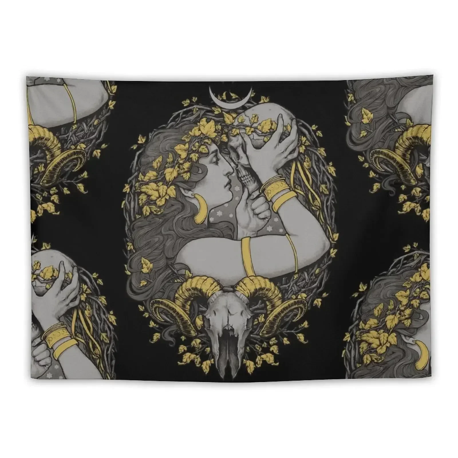 

THE WITCH Tapestry Things To The Room Room Decoration Korean Style Wall Deco Tapestry