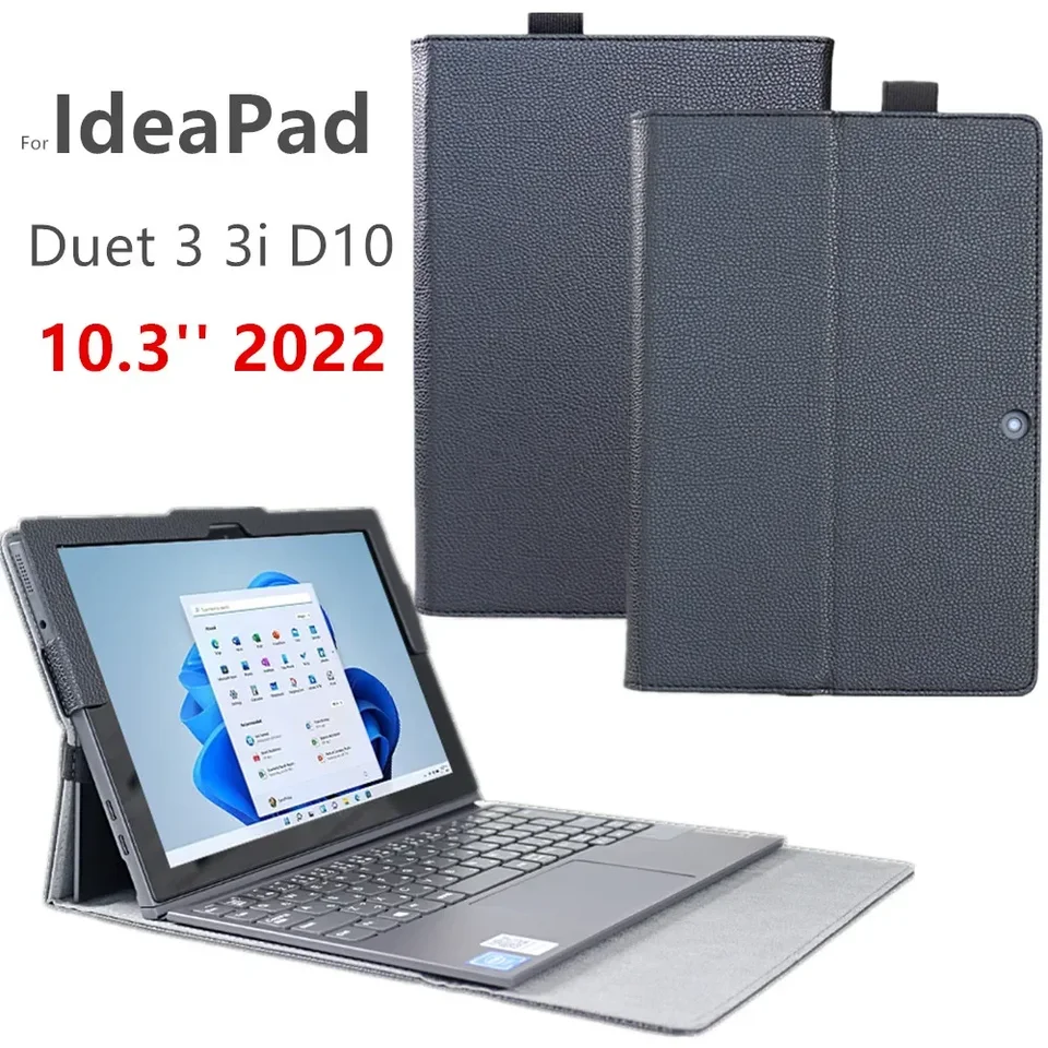 IdeaPad Duet専用3Dプリント・ハードケース【竜の魔導書】 Lenovo IdeaPad Duet Chromebook 10.1インチ タブレット ケース カバー