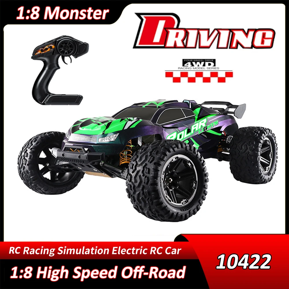 1:8 Off-road High-speed Remote Control Car 60KM/H 6KG Waterproof Steering Gear Super Shock Absorber Large RC Vehhide Kid Toy