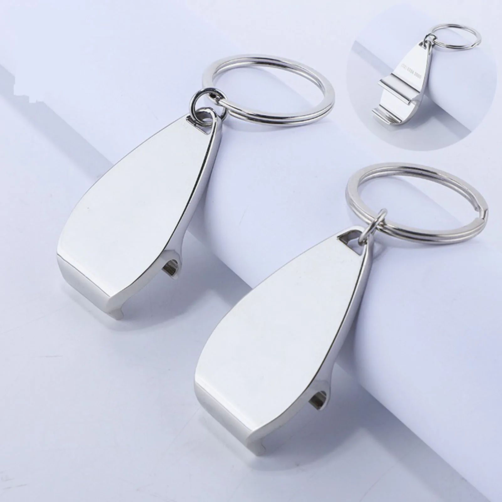 Metal Keychain Bottle Opener Compact Design Super Hard and D