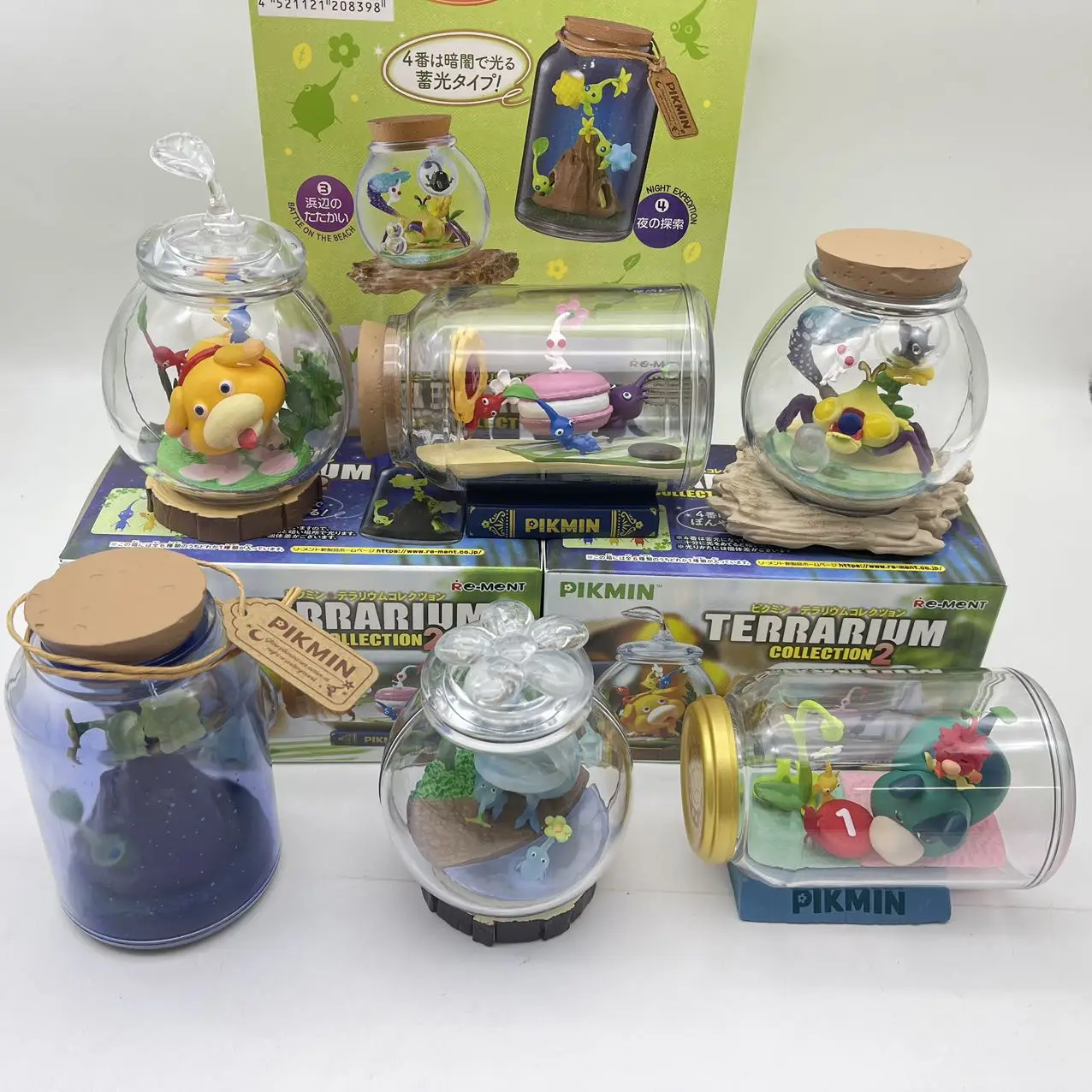 Hochwertige Re-Ment Happy Home Pikmin V2 Serie Blind Box Miniatur-Szene Niedliche Cartoon-Anime-Figur Spielzeug Geburtstagsgeschenke – Detail 11