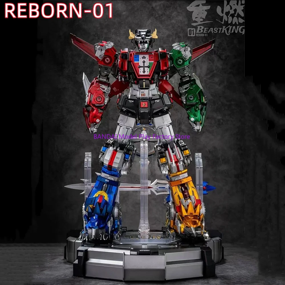 

[IN STOCK] BEASTKING REBORN-01 REBORN01 GoLion Action Figure Without Original Box