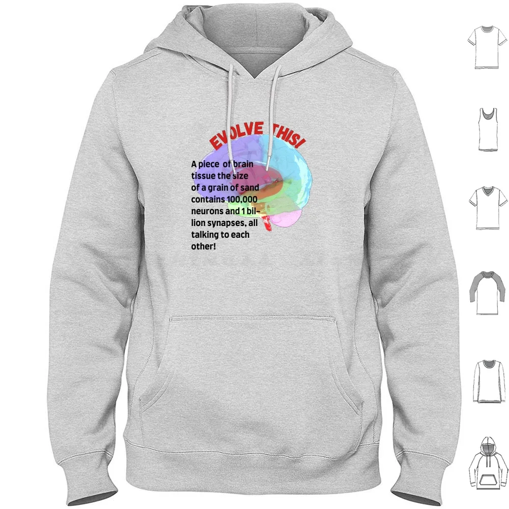 

Evolve This! Hoodie cotton Long Sleeve Creation Human Creator Christianity World Universe Galaxies God Sharon Chase