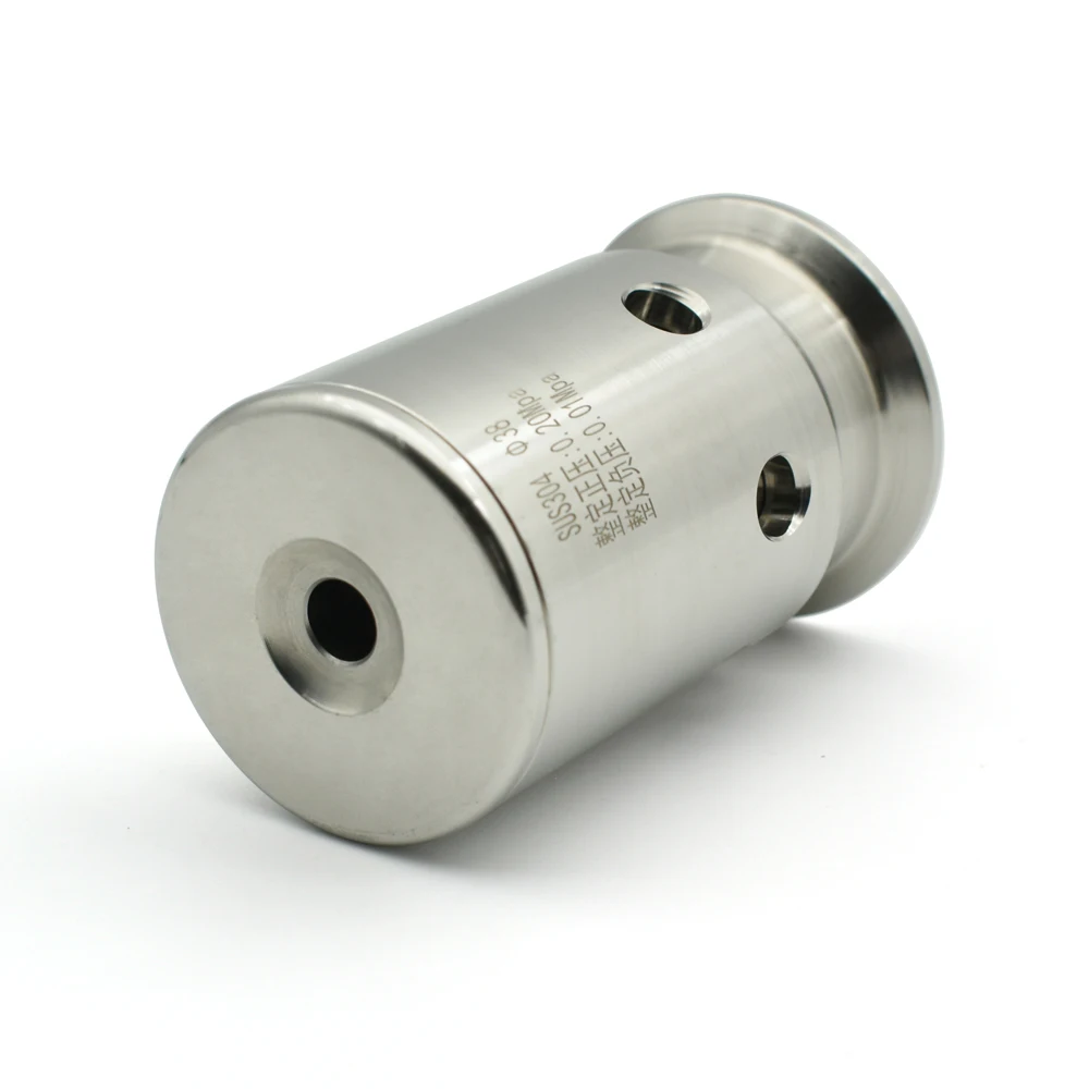 1,5 "2" drei Klemme 1-3bar Sicherheitsventil Sanitär SUS304 Edelstahl einstellbares Druckminderventil – Detail 5