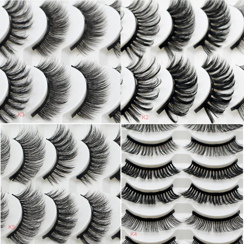 Magnetische Wimpers Kit Met Eyeliner Natuurlijke Dikke Lange Wimpers Extensie Herbruikbare Valse Wimpers Make-Up Tool Tslm1