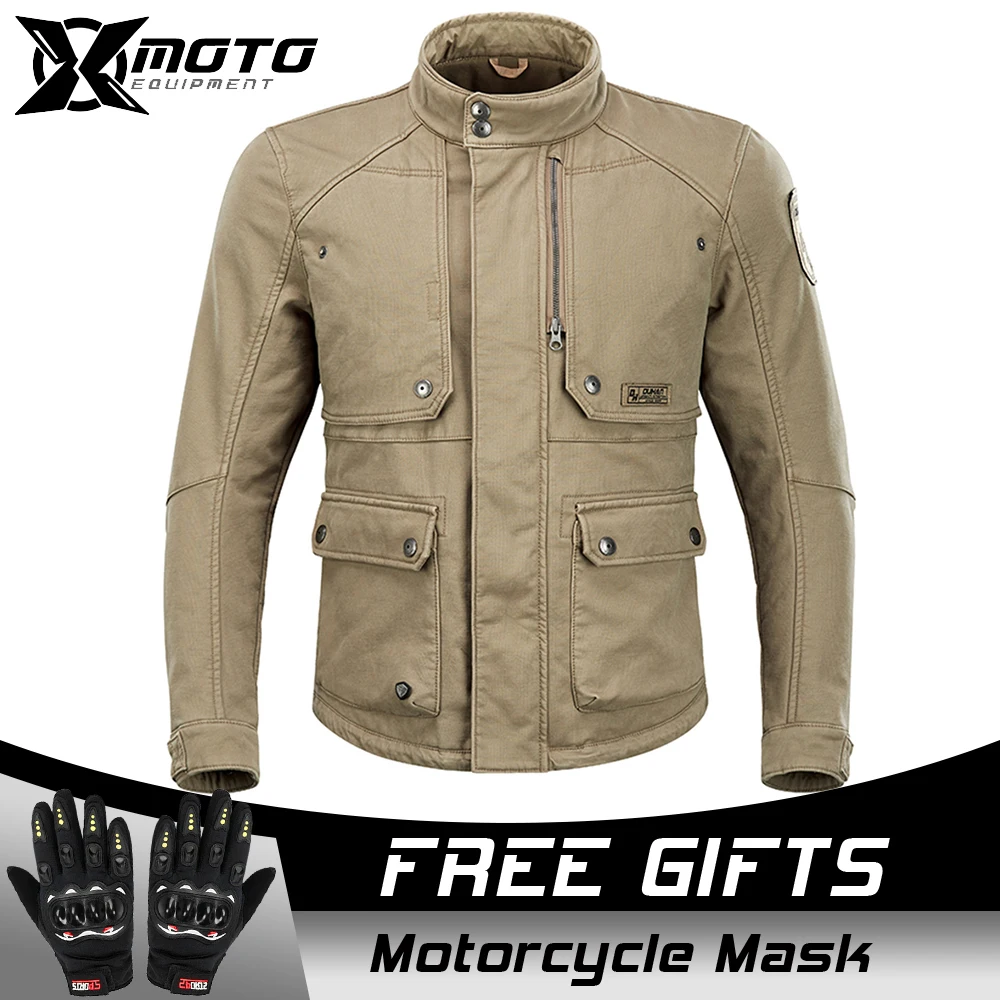 

Waterproof Motorcycle Jackets 2024 New Wear-resisting Breathable Motocross Riding Clothes CE Certified Protective Equipment