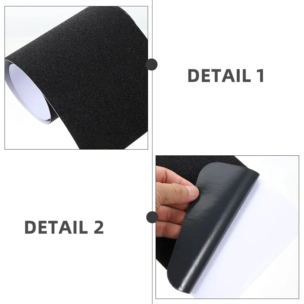 

2Pcs Bathroom Anti-Slip Stickers Floor Non-Slip Tape Transparent Colors Durable Practical Frosted Surface Floor Anti-Skid Strip