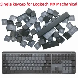 SINGLE REPLACEMENT KEYCAPS For Logitech MX Mechanical KEYBOARD 110KEYS Graphite ash USA layout