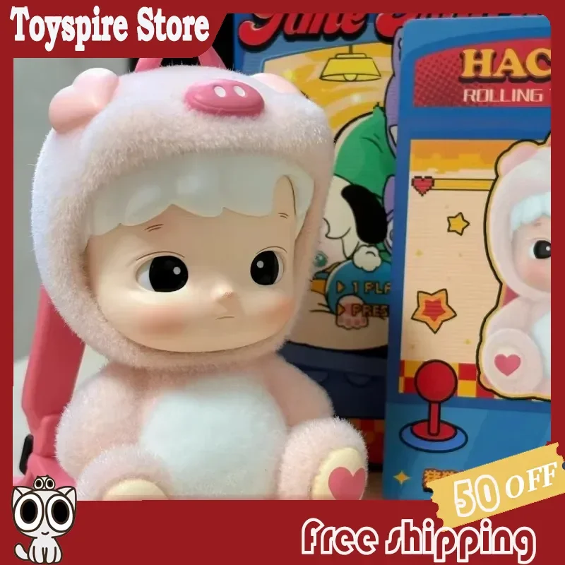 

New POP MART Hacipupu Rolling Time Machine Series Blind Box Cute Figurine Mystery Box Collectible Toy Decoration Birthday Gift