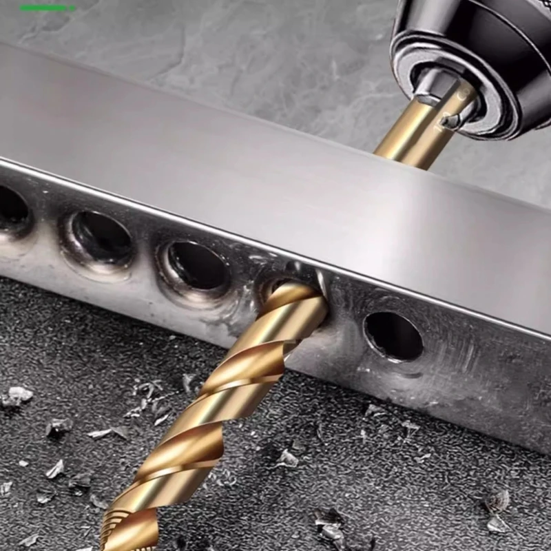 Bites forage droite Cutter trous pour outils forage électrique en acier inoxydable 3/4/6/8/10/12/13mm y5ga
