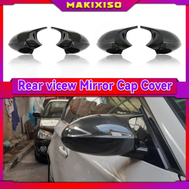 Replacement Rearview Side Mirror Covers Cap For BMW E90 E91 E92 E93 E81 E87 E82 E88 3 1 Series M Accessories Carbon Fiber Gloss