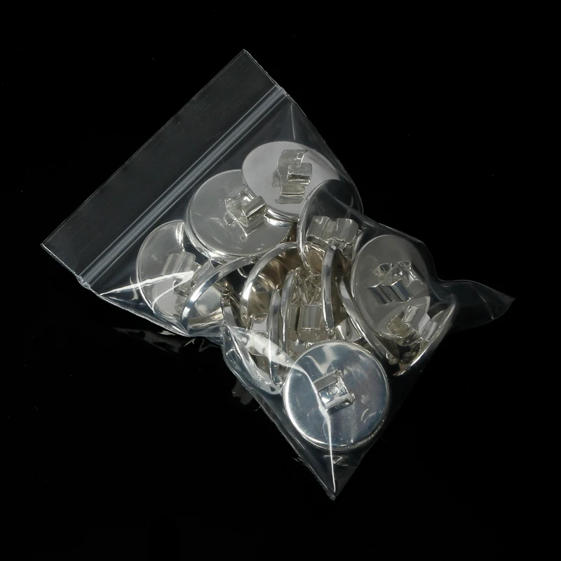 100pcs Transparent Self Sealing Zip Zipper Lock Plastic Bags 4*6/5*7/6*8/7*10cm Clear Ziplock Bags for Jewelry Packaging Bag