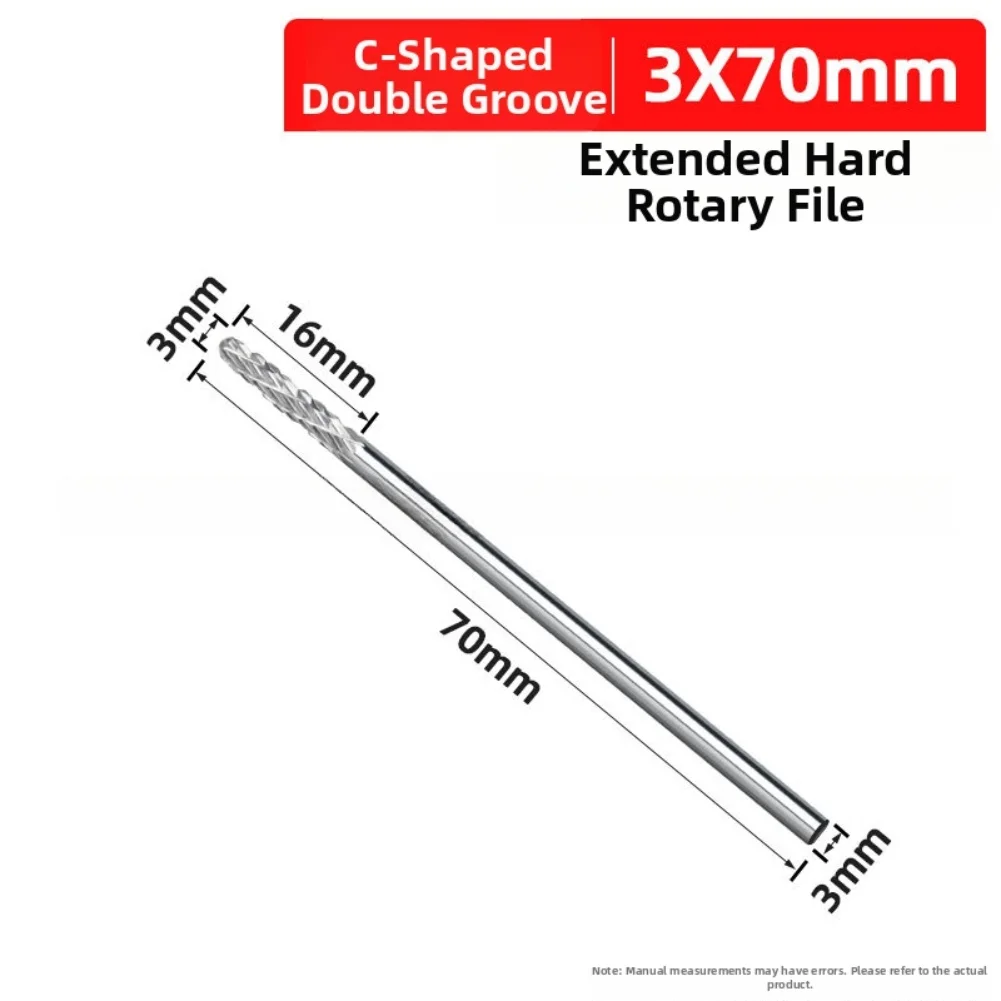 Milling Bit Rotary File Set DIY Carving Metal Deburring Deburring Grinding Polishing for versatile Rotary File Set