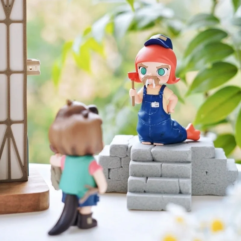 جديد الأصلي Popmart مولي Zootopia Co وصفت سلسلة اليدوية صندوق أعمى فيلم الطرفية صندوق غامض الأطفال هدية عيد ميلاد