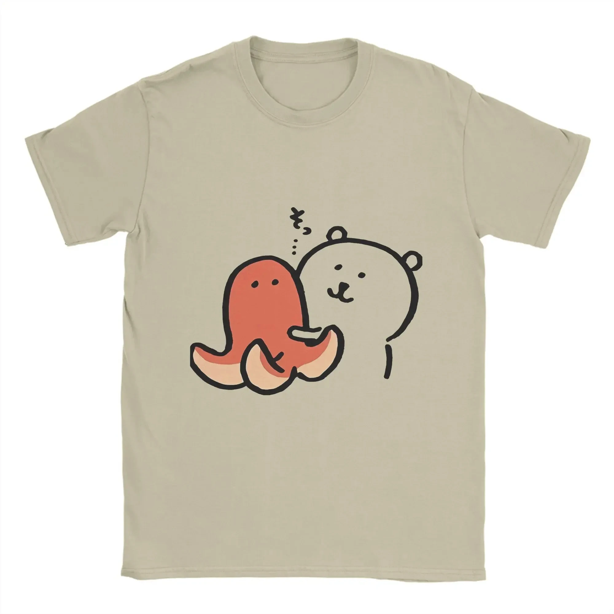 Joke Bear Print T Shirt for Women Summer Vintage T Shirts O-Neck Hip Hop Tee Shirt Women Clothing  Women Clothes Tops