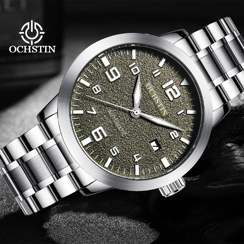 OCHSTIN New 2024 Master Series Personalized Trend Fully Automatic Mechanical Movement Waterproof Men\'s Mechanical Watch