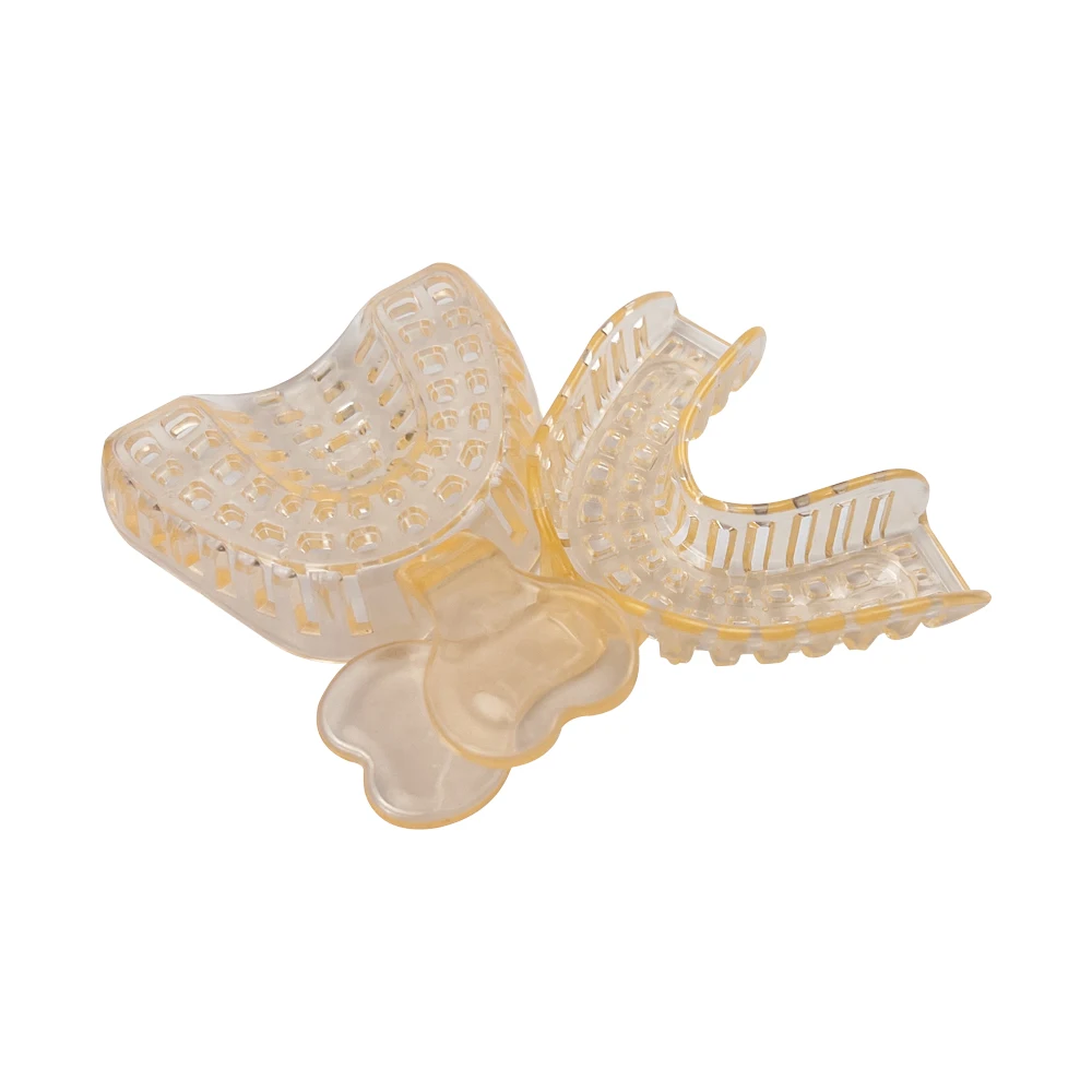 

10 шт./компл. одноразовые хрустальные лотки для оттисков, красочные держатели для зубов S/M/L для взрослых и детей, формы для форм, стоматологические материалы