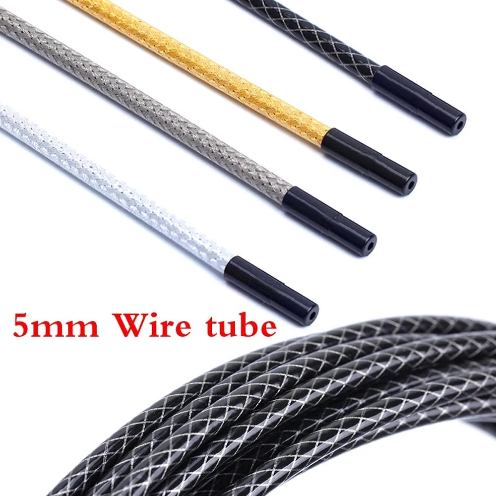 5mm/3m Bicycle Cables Weaving Line Derailleur Bike Shifting Wire Bicycle Cable Housing Bicycle Brake Cable Bike Shift Housing