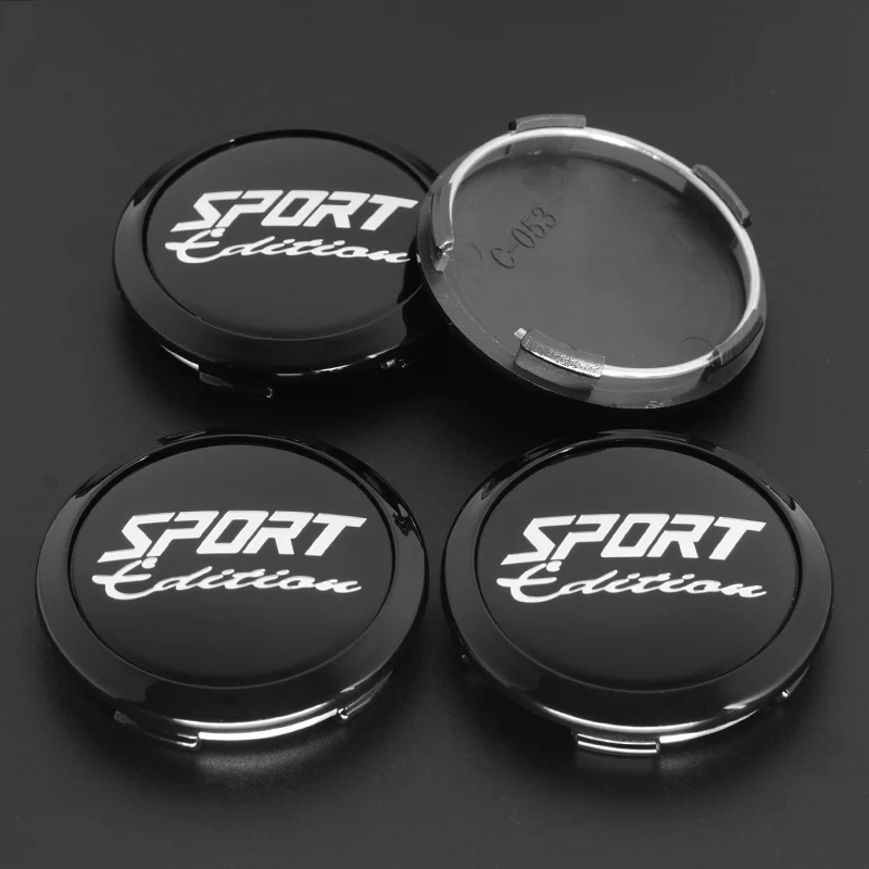 4PCS 64MM Individual Attractive Textured Logo Car Wheel Center Hub Cap for Volvo Audi ENKEI Car Wheel Rim Hub Decorate Refit DIY