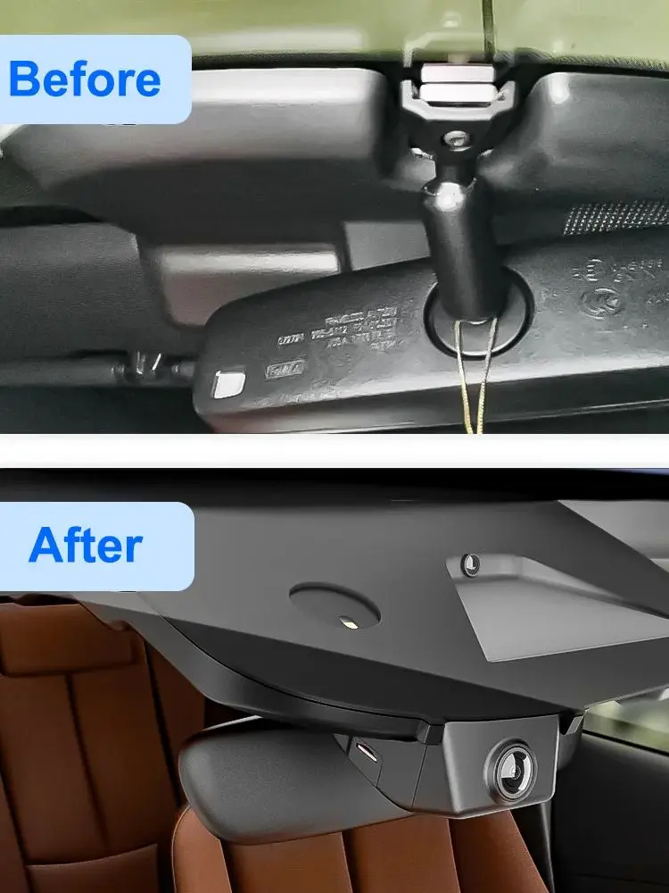 4K Perfekte OEM-Optik Dashcam für Ford Mustang 2015-2026 & Mustang Mach-E 2021-2025, FITCAMX 2160P Auto-Fahrkamera mit WLAN-App