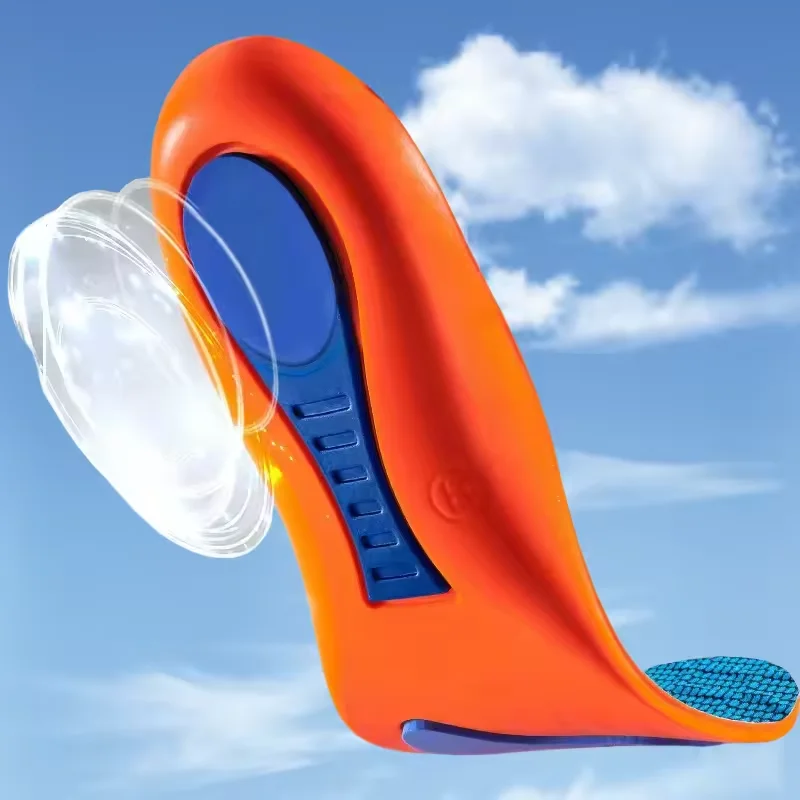 Insole New Orthotic Arch Support Flatfoot Running Insoles For Shoes Sole Orthopedic Sports Elasticity Breathable Insoles
