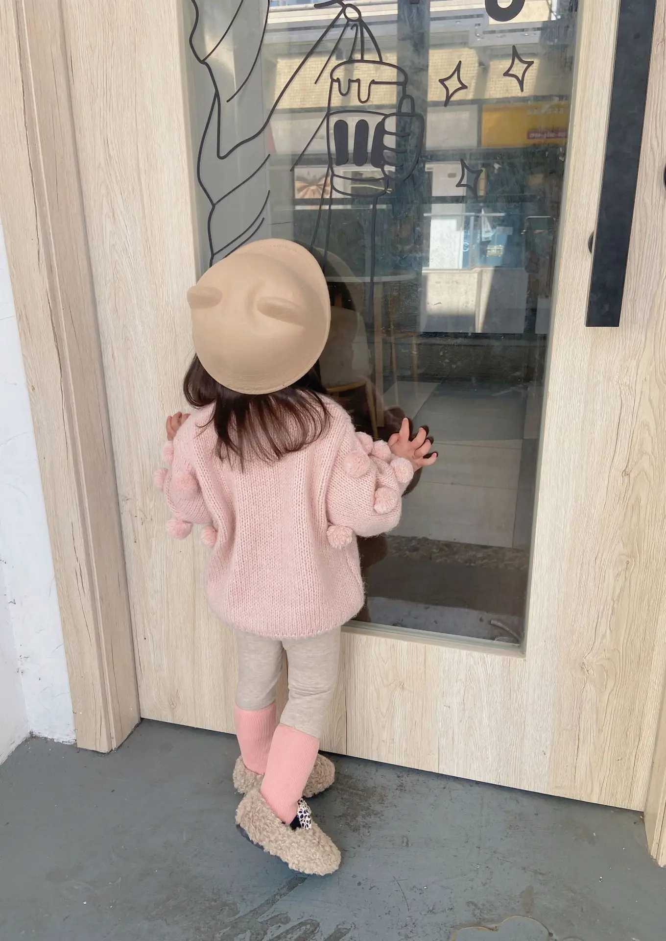 Baby Girl Princess Sweater Ball Solid Color Spring Autumn Winter Child Knitted Pullover Top High Quality Baby Clothes 1-10Y