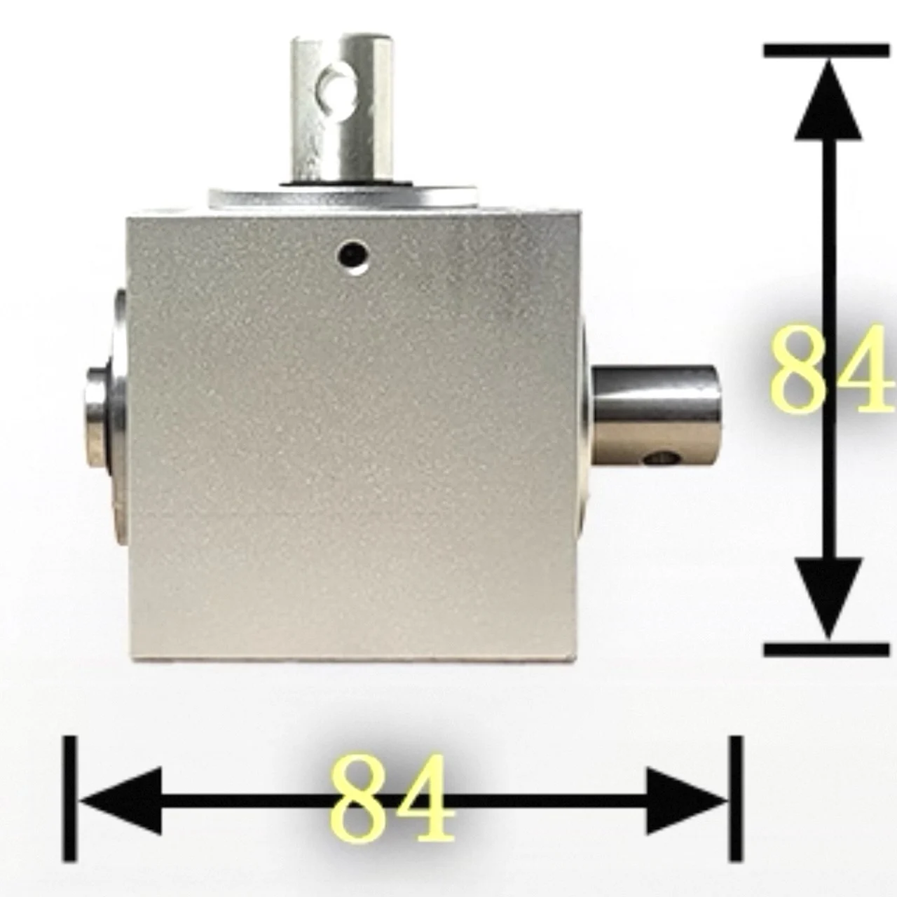 Vertical Right Angle Steering Gear 15mm Shaft 2000rpm 90-Degree Commutator for Robot And Automation Device Vertical Installation