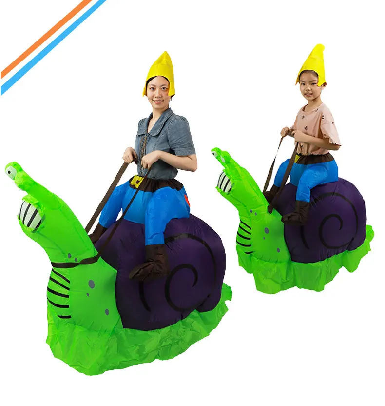 Halloween Snail Mount Doll Costume  Performance Stage COSPLAY Riding Party Snail Inflatable Suit Love Live Cosplay