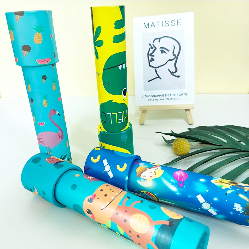 Kaléidoscope rotatif magique, jouets éducatifs classiques, nostalgie classique, jeux en constante évolution pour enfants, 1 à 3 pièces