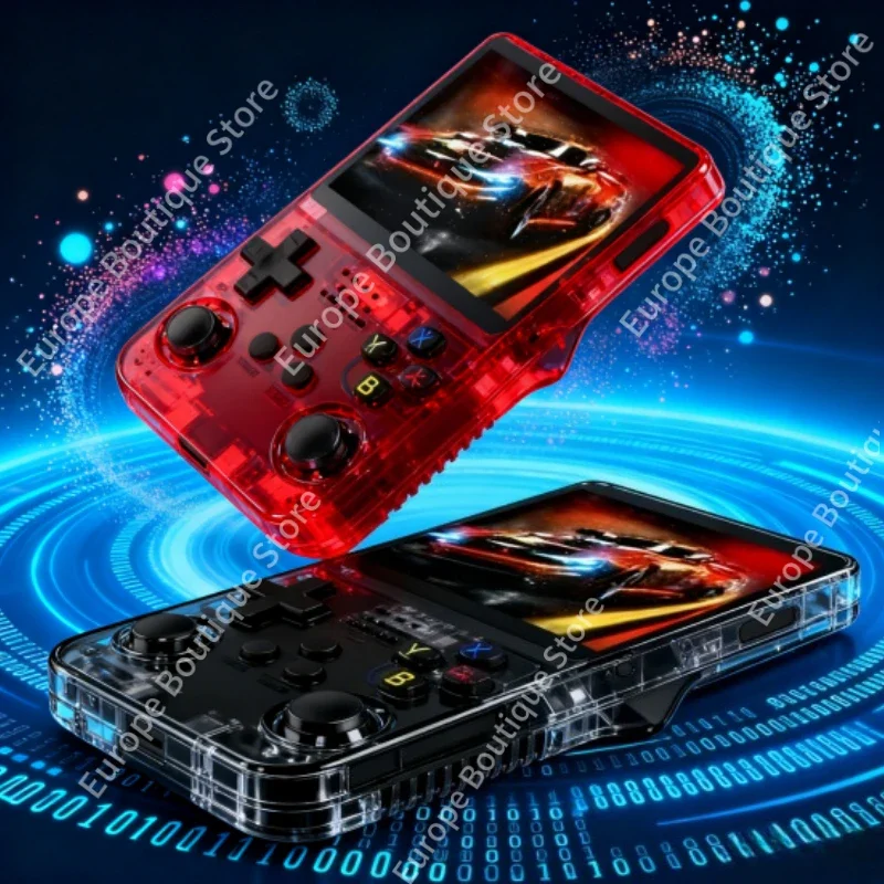 128GB R36S Retro Handheld Video Game Console Linux System 3.5 Inch IPS Screen Portable Pocket Video Player 64GB Games Boy Gift