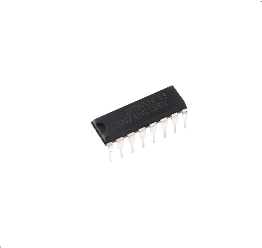 10PCS/lot  SN74HC138N 74HC04N 74HC74N multiplexer logic chip straight plug DIP16 new genuine