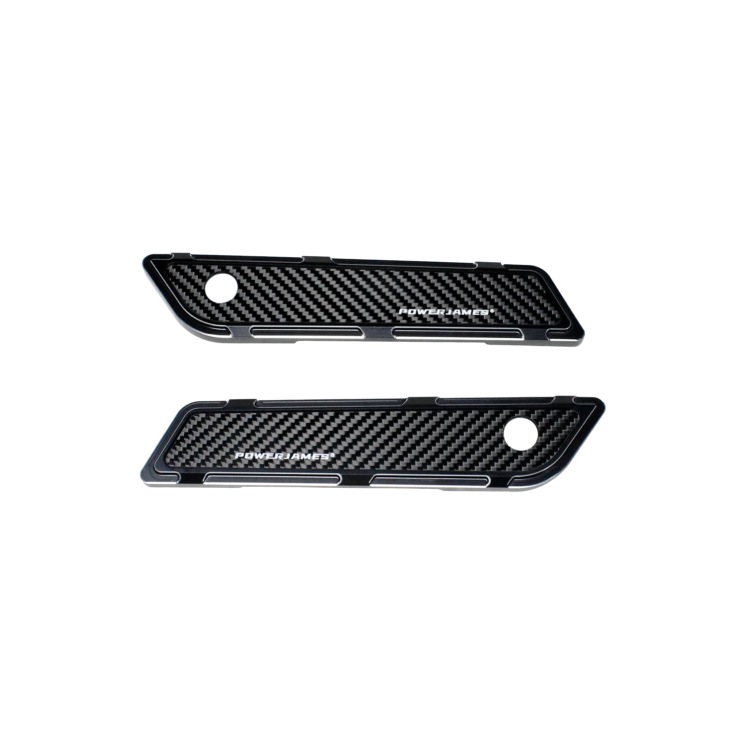 Carbon Fiber Saddlebag Hinge Latch Covers+Handle Kit  For Harley Touring Road Street Glide FLHT 14+