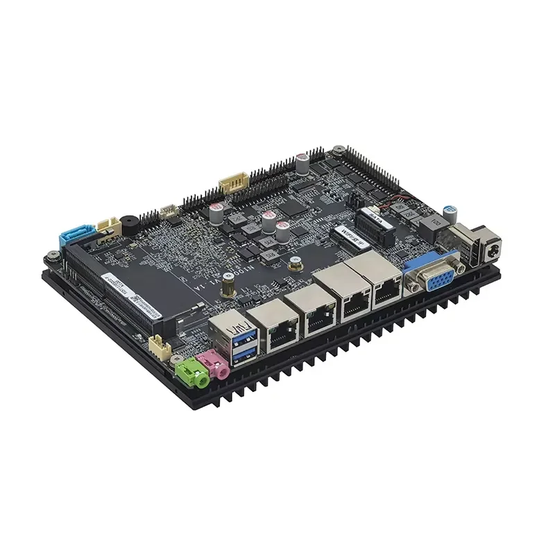 BOLRZO 2026 ELSKY self-developed new N100SE 4.0 inch main board supports N95 N97 N100 processor 2/3/4 * LAN 6 * COM 4K high