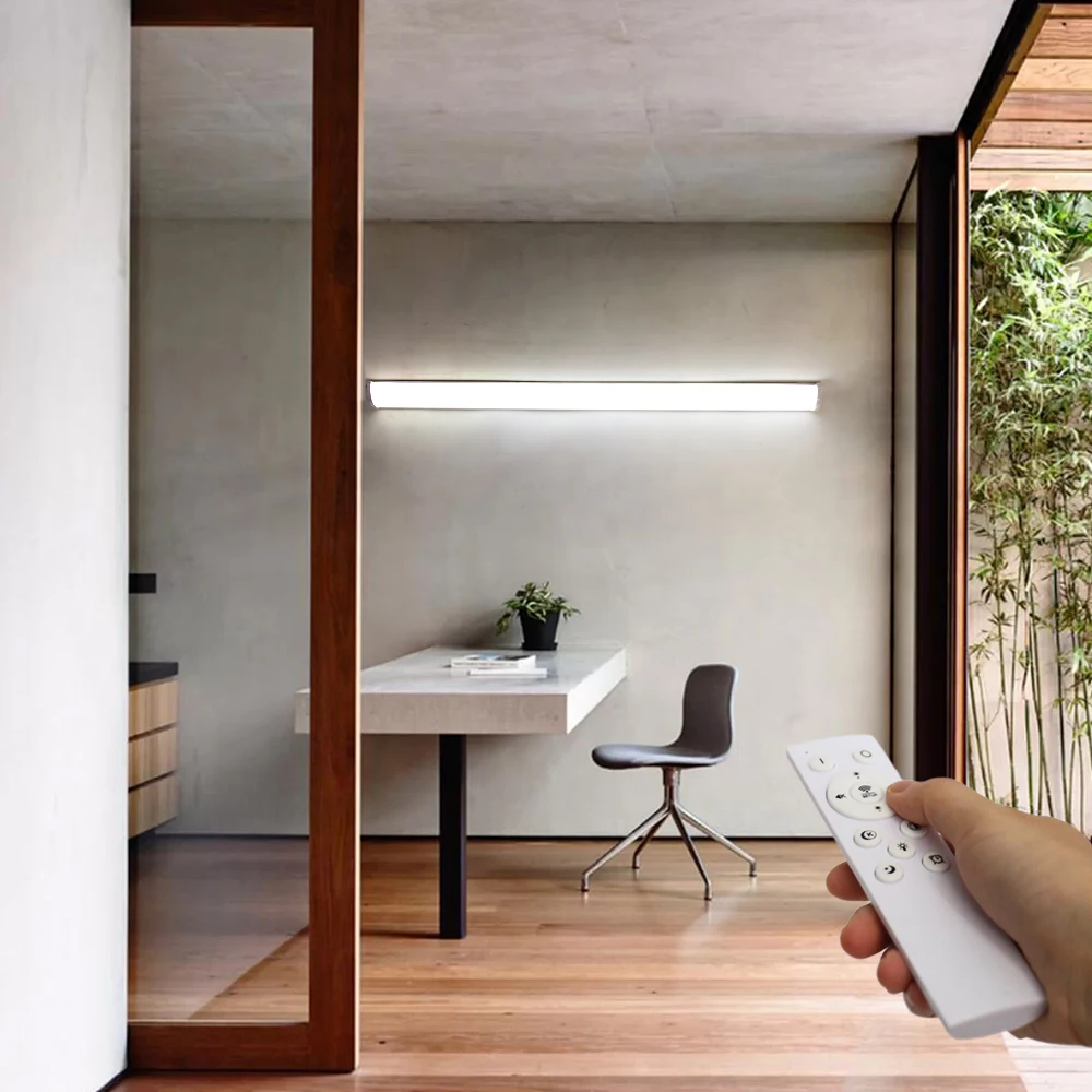 الحديثة شريط طويل الجدار مصباح IP65 في الهواء الطلق إضاءة مقاومة للماء أضواء الجدار حديقة فيلا الشرفة فناء الإضاءة في الهواء الطلق الشمعدان الخفيفة #3