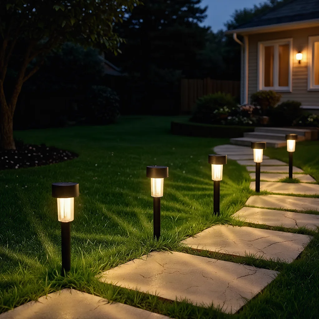 

Solar Light Garden Decoration Tools Outdoor Solar Powered Lamp Waterproof Landscape Lighting for Pathway Patio Yard Lawn