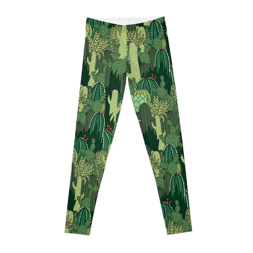 

Cactus Pattern Leggings Sweatpants Fitness clothing Female legging pants Womens Leggings