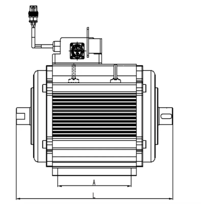 Motors are used in electric vehicles, buses, trucks, and commercial vehicles for electric air brake compressors
