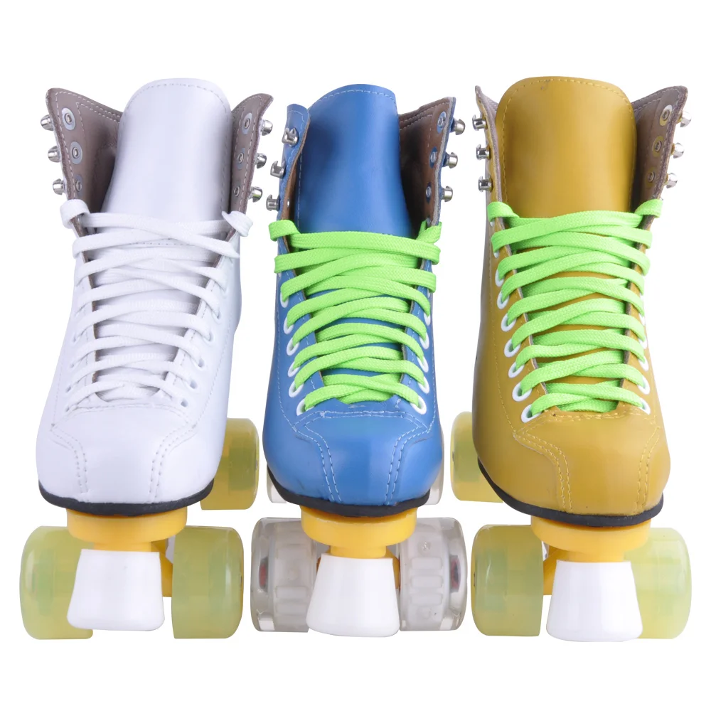 Wholesale Rubber wheels Roller Skating Speed Roller dancing rental rink Skates with warranty