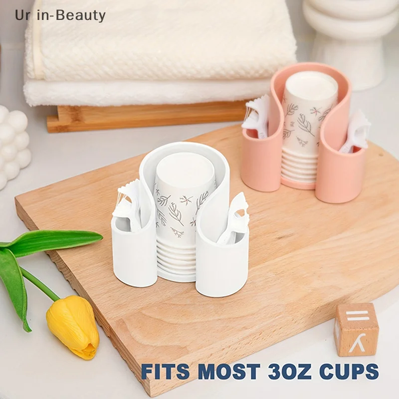 3 In 1 Cotton Ball Pad Swabs Make Up Pads Dispenser Holder Organizer Container Multifunction Cosmetic Makeup Organizer