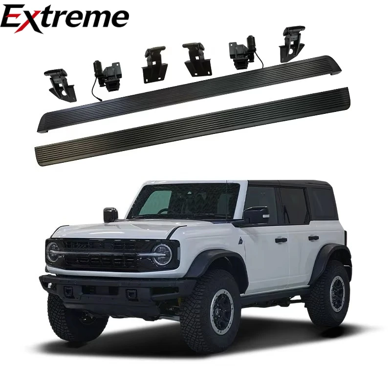 

EXTREME Electric Power Running Boards for Ford Bronco -IP67 Waterproof Automatic Retractable Side Step