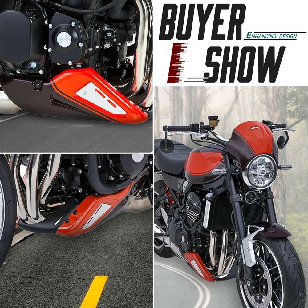 Motorcycle Belly Pan Engine Spoiler Lower Fairing Body Frame Panel Protector For Kawasaki Z900RS SE Cafe ABS 2018-2024 2023 2022