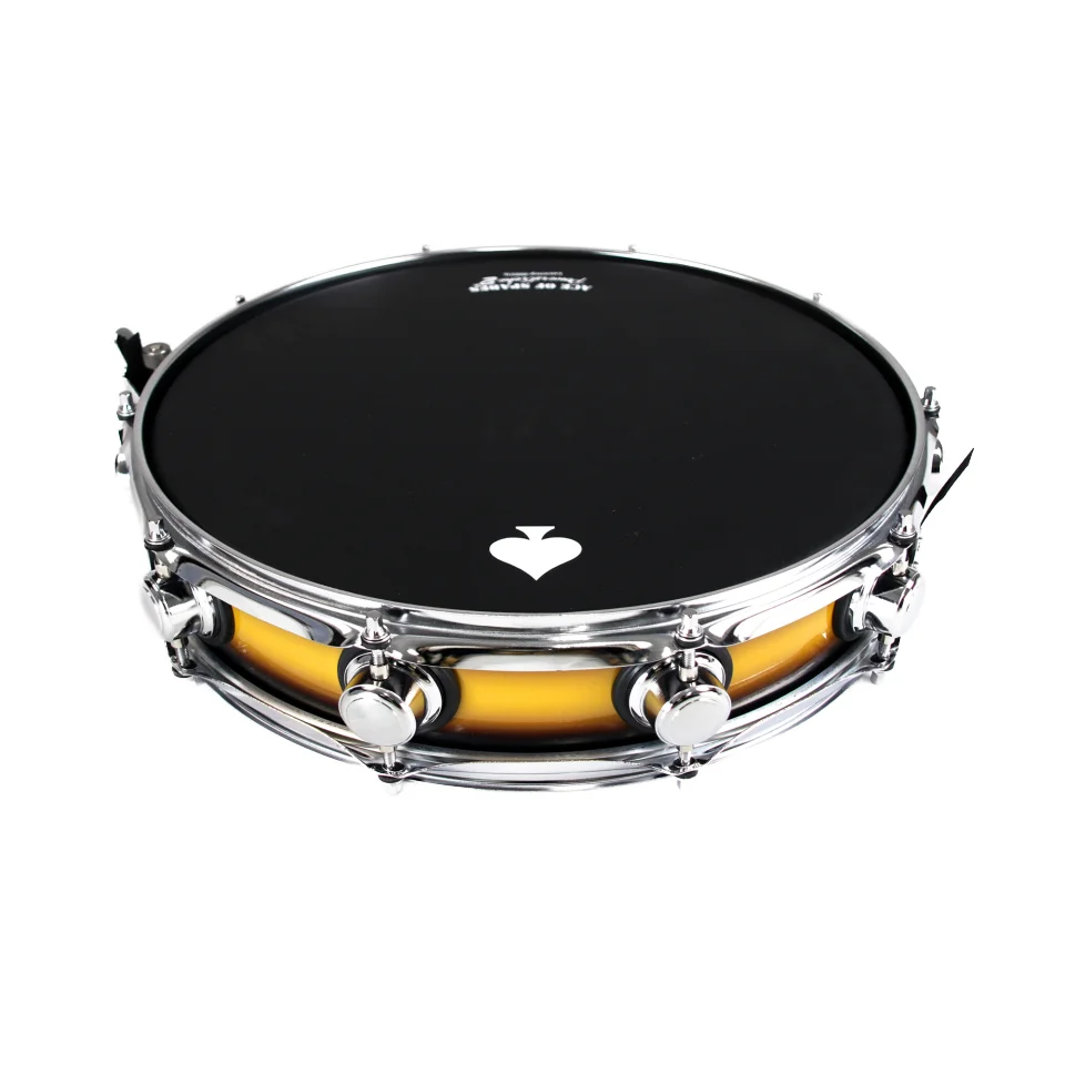 Tambor telefónico disponible de la serie Reggae, carcasa de tilo de 14x4 pulgadas, cañón profesional de la serie Reggae con llave de tambor