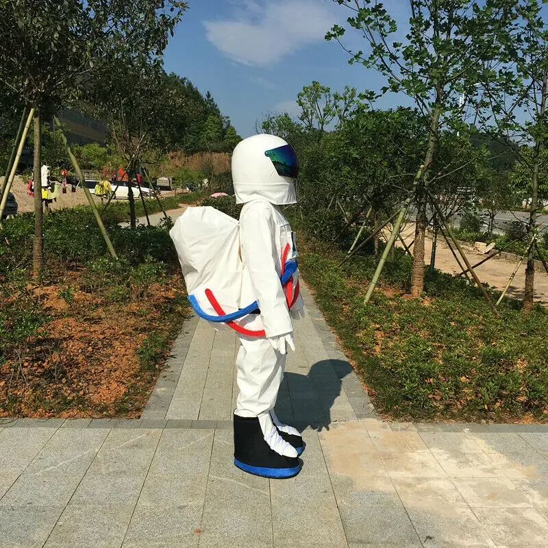 Astronauta Mascote Traje para Presente de Aniversário da Criança, Cosplay Vestuário, Unisex traje espacial, Terno Espacial de Alta Qualidade, Barato