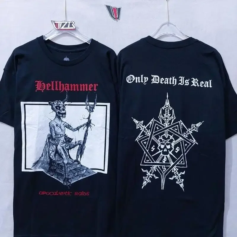Rare Hellhammer Tour T Shirt Concer S to 5XL