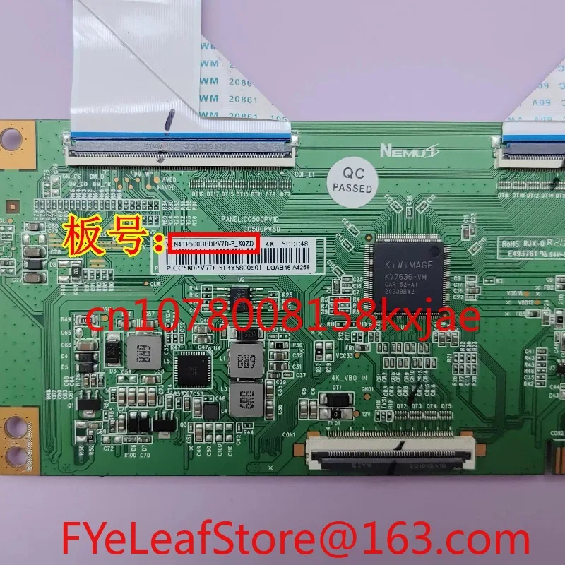 58 inch NEMU logic board N4TP500UHDPV7D-F-K0ZD CC580PV7D CC500PV1D/5D