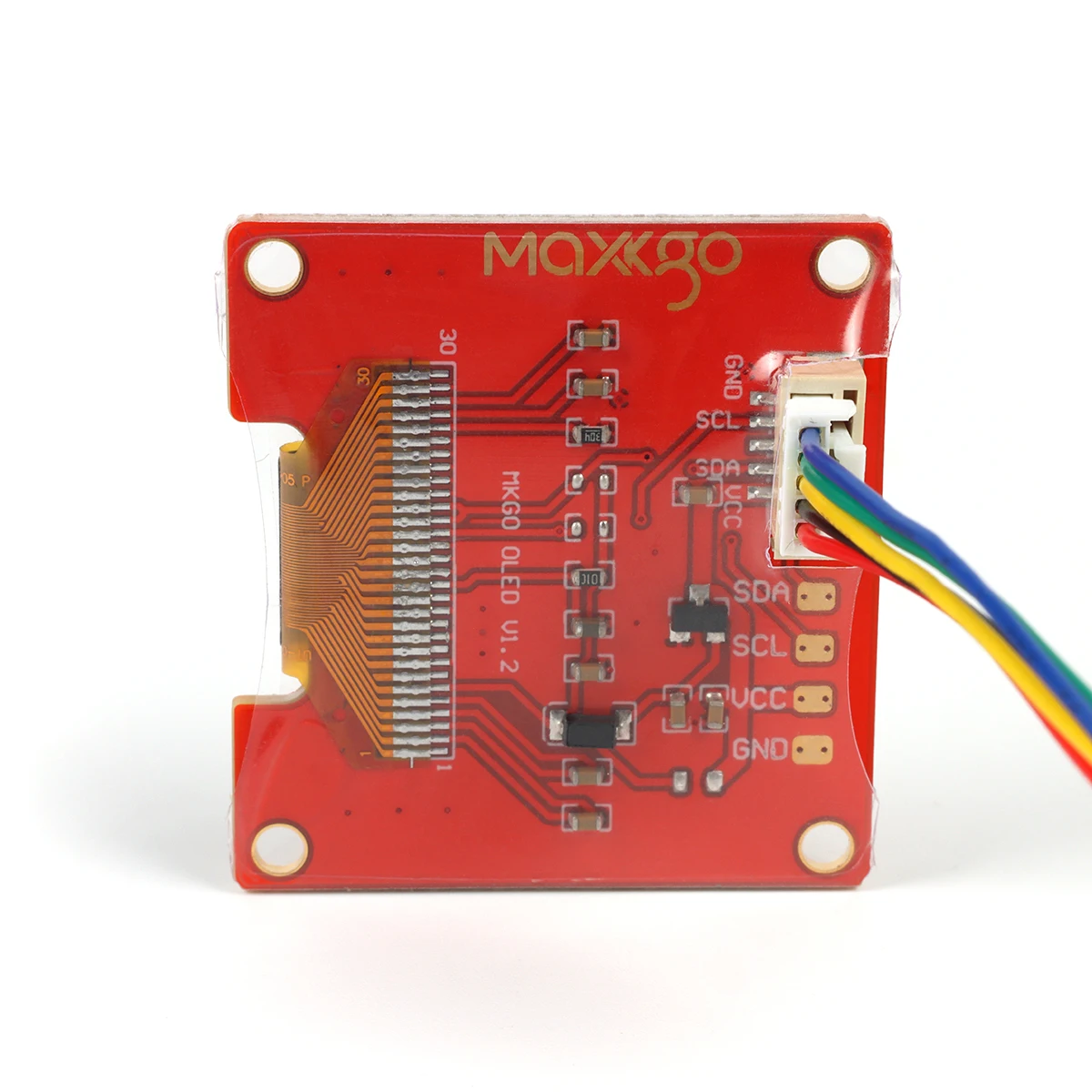 MAXKGO BMS Accessory 0.96 1.3 Inch OLED Display 12864 Screen IIC Serial Port Compatible With SSD I2C For Li-ion Lithium Battery