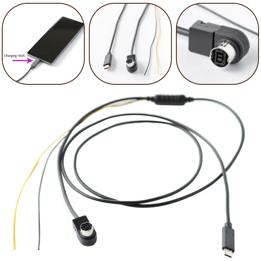 

For Alpine KCA-121B 9887/105/117/9855/305S Mobile Phon E Without A 3.5MM Headphone Jack. H O Ne Jack. H